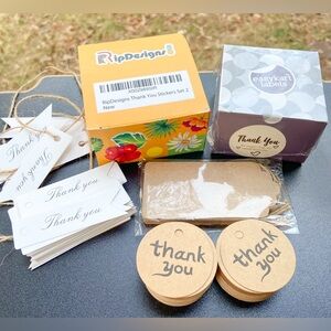 Small Business Stickers & Shipping Supplies. Thank You for Your Business Sticker